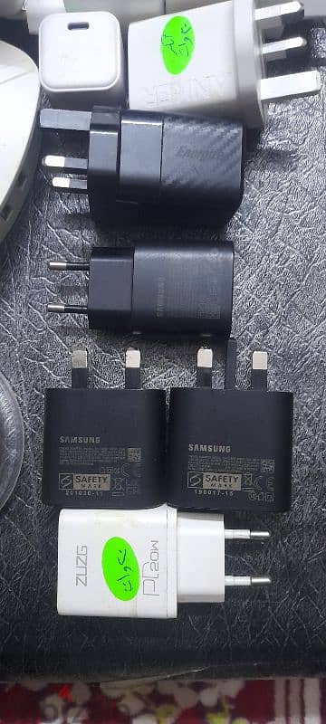 شواحن ماركات اصليه 100%