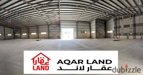 مصنع للبيع في العاشر من رمضان مساحة 6000 متر رخصة قديمة بموقع متميز وحديث البناء