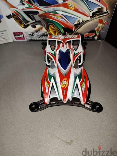 سيارة سابق و لاحق الاصلية GREAT BLAST SONIC  من شركة TAMIYA