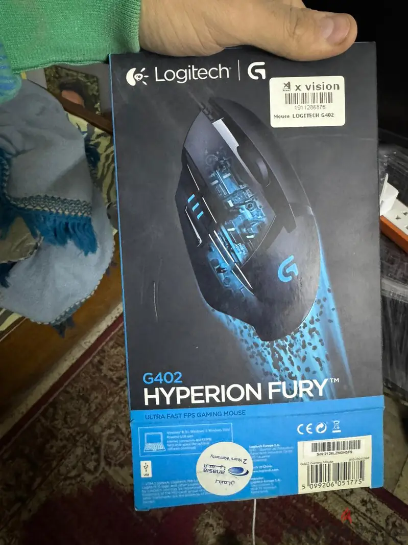 Mouse Logitech 402 con caja65056595641986124