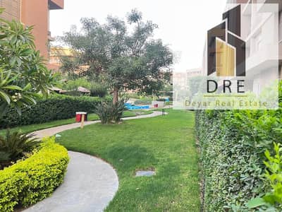 Apartment for sale in Al Shorouk City (Granda Al Shorouk Compound) with an area of ​​139 square meters, ground floor with a garden of 47 square meters