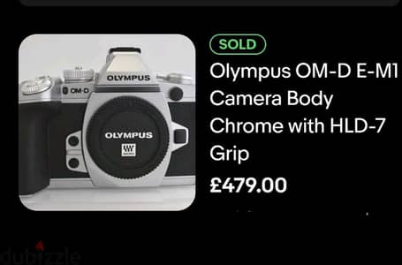 Olympus OMD EM1 as new