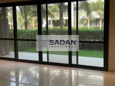 Ground floor apartment with garden, a great deal for sale, ready for ready to move , fully finished, in Al Patio 7 compound behind the American U