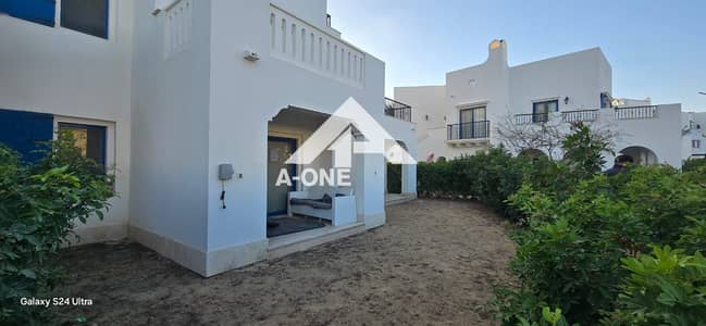 شاليه أرضي بجاردن 80م في Greek مراسي، بحري، لوكيشن مميز، 2 غرفة ، مساحة 140م , جرييك marassi, الساحل الشمالي سيدي عبد الرحمن