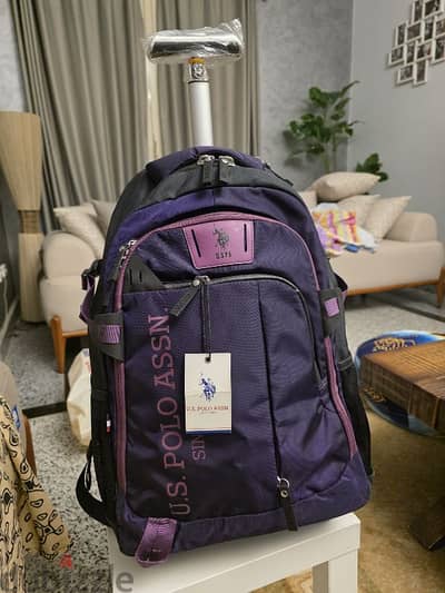 ORIGINAL US POLO ASSN STUDENT TROLLY PACKBACK