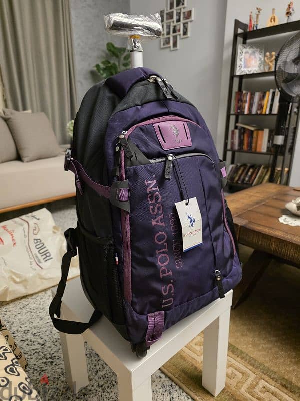 ORIGINAL US POLO ASSN STUDENT TROLLY PACKBACK 3