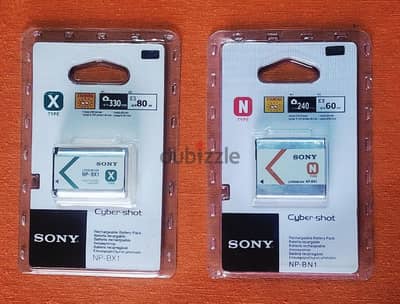 sony camera battery Bx1 +BN1 بطاريات سونى للكاميرا