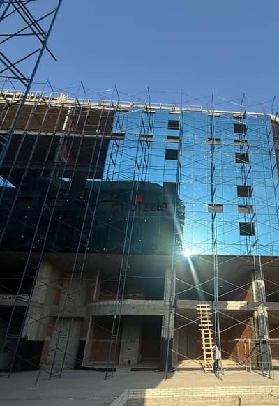 For sale, an administrative office, 62 square meters, Mall 1o1, Sheikh Zayed, immediate receipt, installments to be completed, resale