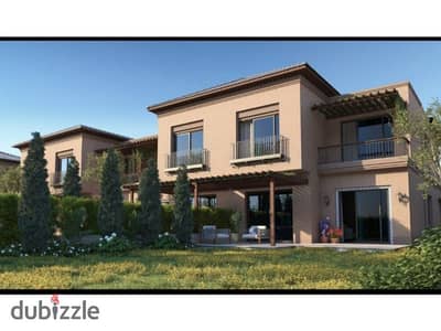 تاون هاوس ميدل للبيع داخل كمبوند فيلدج فيلا درة Village west Villa Dorra     مساحة المباني : 220م   مساحة الأرض :261م