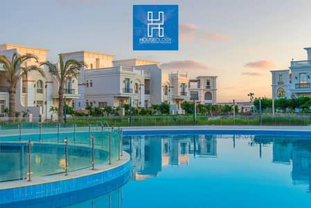 The last fully finished corner villa, finished by Orascom, ready to move , ready for immediate inspection, with a 30% discount, for sale in Granville