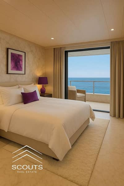 Immediate handover, fully finished, sea view chalet for sale in Boho Ain Sokhna Village, minutes from Porto Sokhna and La Vista