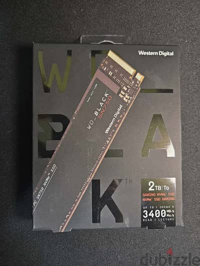 SSD 2tb gen3 3400MB/s Western Digital Black High performance