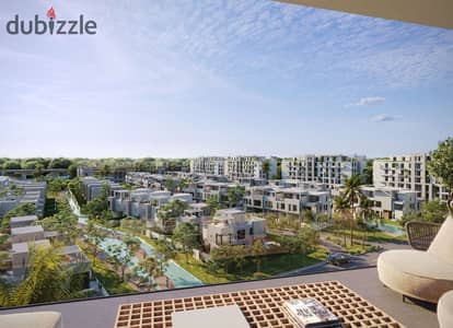 With a down payment of 164 thousand, seize the opportunity for a 63m Studio with an open view, for sale in the finest compound in the gathering.