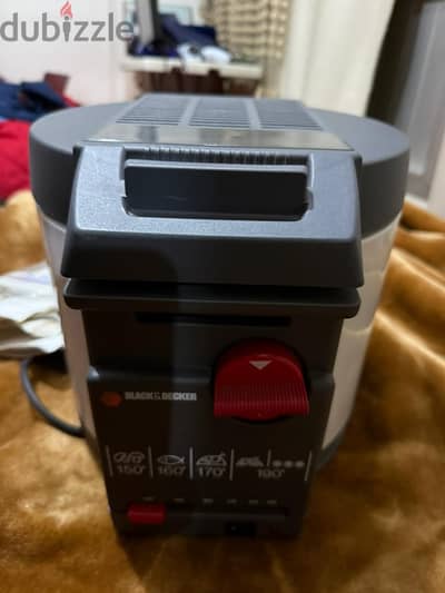 Black & Decker Deep Fryer 1800W – Made in Italy – Excellent Condition