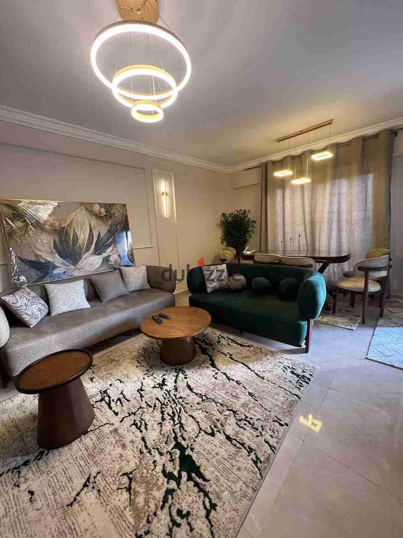 Furnished apartment for rent in Janna Zayed 2 Compound, Sheikh Zayed ...