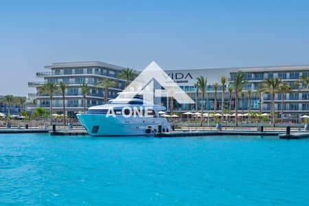 Resale apartment with pool view and steps from the marina and canal in Marina Marassi, 2 bedrooms, 95 sq m, prime location in Marina, Marassi, North C