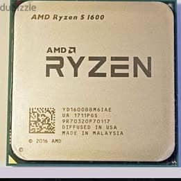 للبيع: معالج AMD Ryzen 5 1600 (الوحش الاقتصادي)