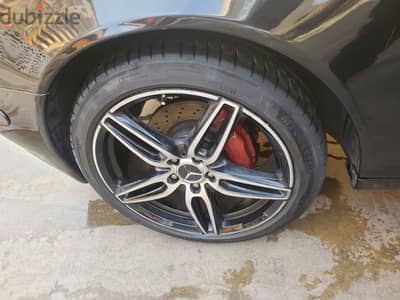 طقم جنط مرسيدس AMG