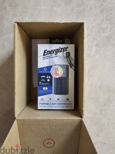 منفاخ عجل محمول Energizer inflator