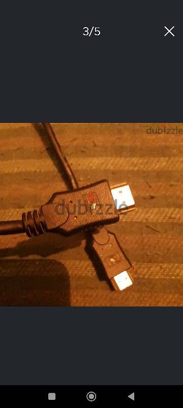 كابل اصلى HDMI High speed سرعه عاليه يدعم 4k طوله ٢متر