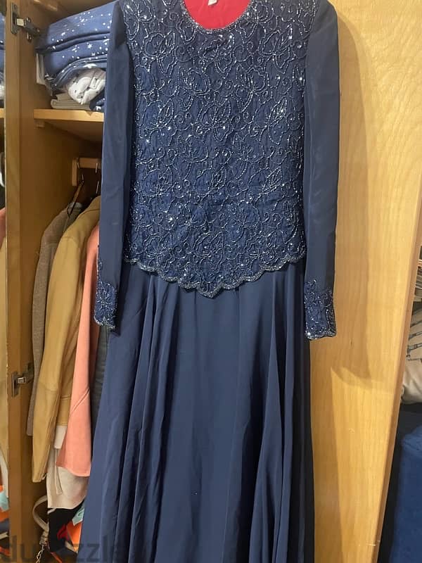 dark blue dress 1