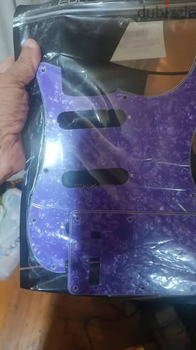 Purple Pearl Pickguard for Fender Stratocaster SSS