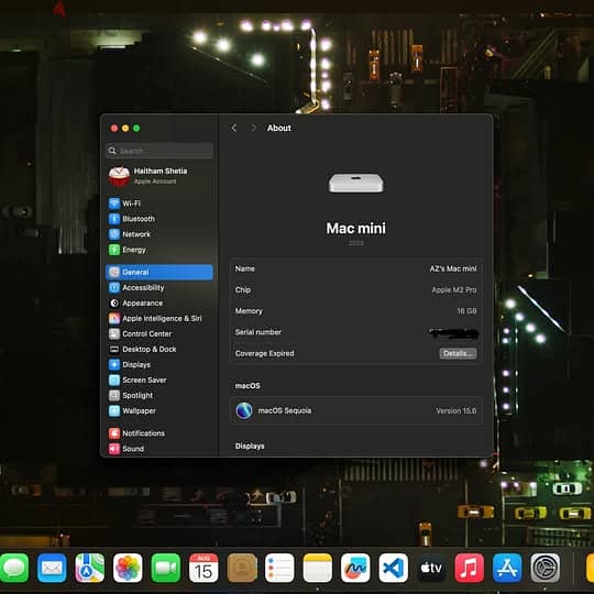 mac mini m2 pro 16/512 1