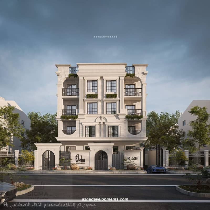 3 Bedrooms 161 sq.M Apartment for sale 4,366,000 EGP in شمال الرحاب، التجمع الاول