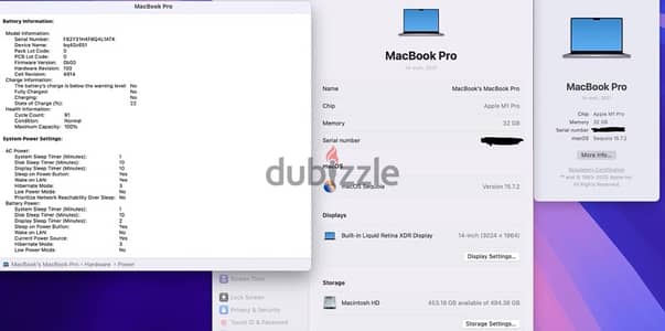 MacBook M1 Pro 14 inch 32/512 - Laptop computers - 206745638