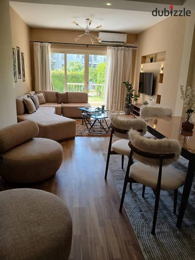 Excellent site in Sheikh Zayed, furnished apartment with a garden for daily and monthly rent Excellent site in Sheikh Zayed, furnished apartment with a garden for daily and monthly rent