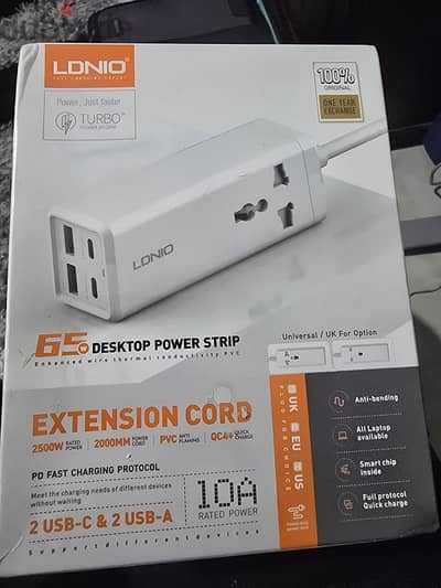 مشترك وشاحن سريع type c و usb