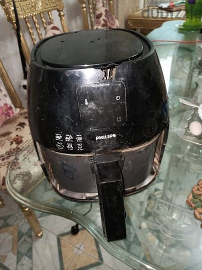 مقلاة هوائية فيليبس اكس ال حجم كبير عطلانة Philips air fryer damaged