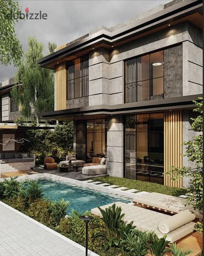 **Twin house for sale in New Sheikh Zayed, next to Solana, at a cash discount price. **