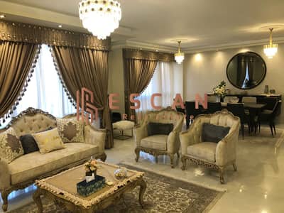 Apartment for sale in Al Rehab City, Phase 4, panoramic view, super lux finishing