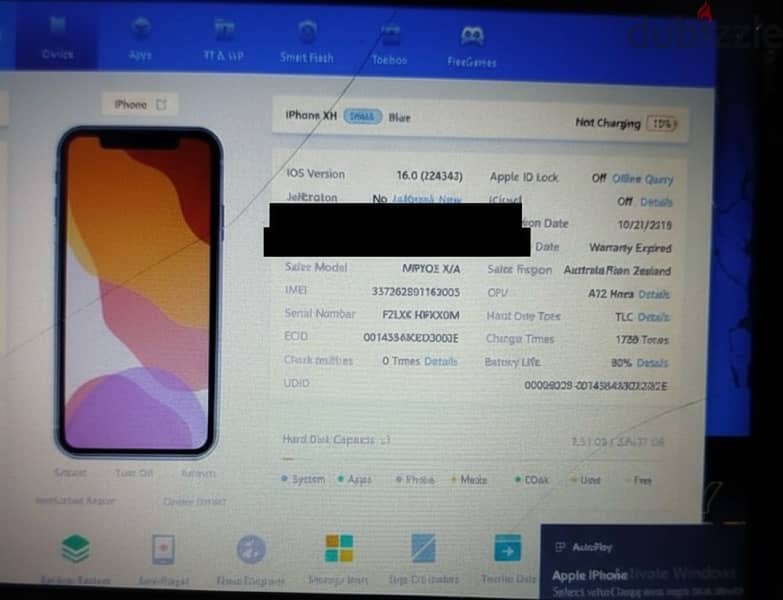 iphone XR 256 15