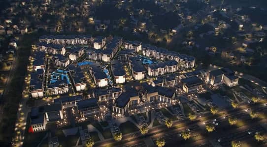 شقه للبيع في كمبوندTesla Residence تسلا حدائق اكتوبر على طريق الواحات مباشرة أمام جامعة MSAبسعر استثماري واطول فترة سداد October Gardens Al Wahat Road