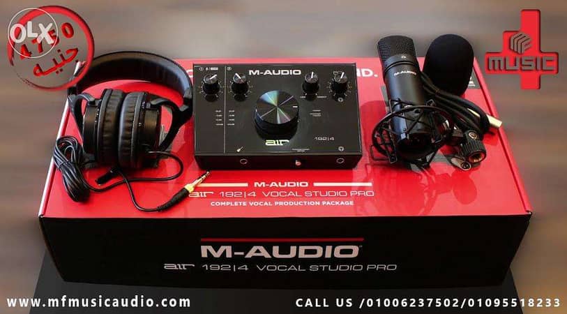 M-Audio AIR 192|4 Vocal Studio Pro - Complete Vocal Production