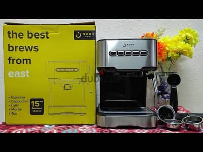 ماكينة قهوة جديدة  اسبريسو مع بخار مخرجتش من الكرتونة بنص سعرهم تصفية