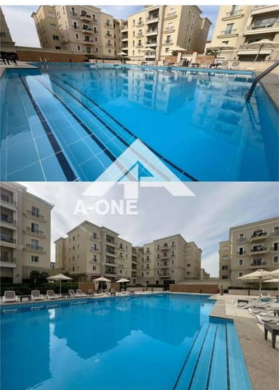 شقة أرضي ريسيل دخول مباشر على البسين في ميفيدا البوليفارد 2 غرفه المساحة 168 مترفي Mivida Boulevard
