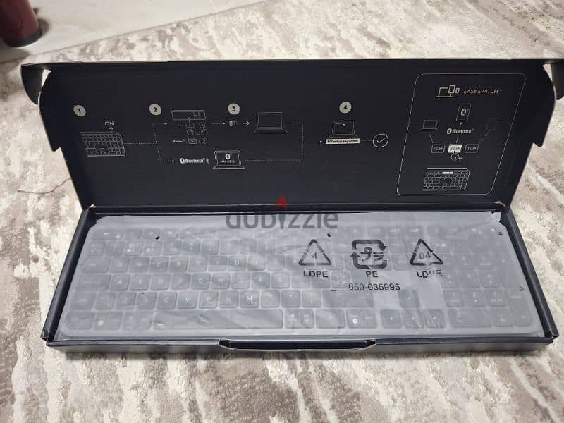 Original Logitech MX Keys Graphite Keyboard 1