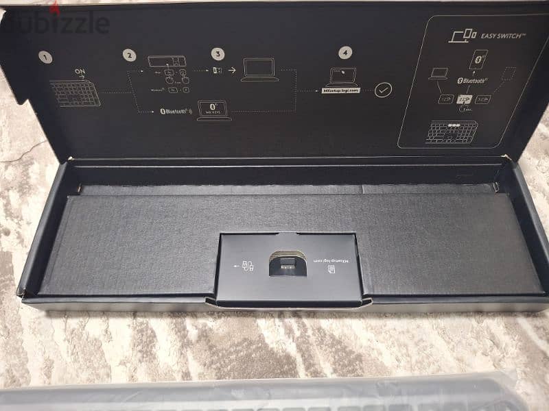 Original Logitech MX Keys Graphite Keyboard 2