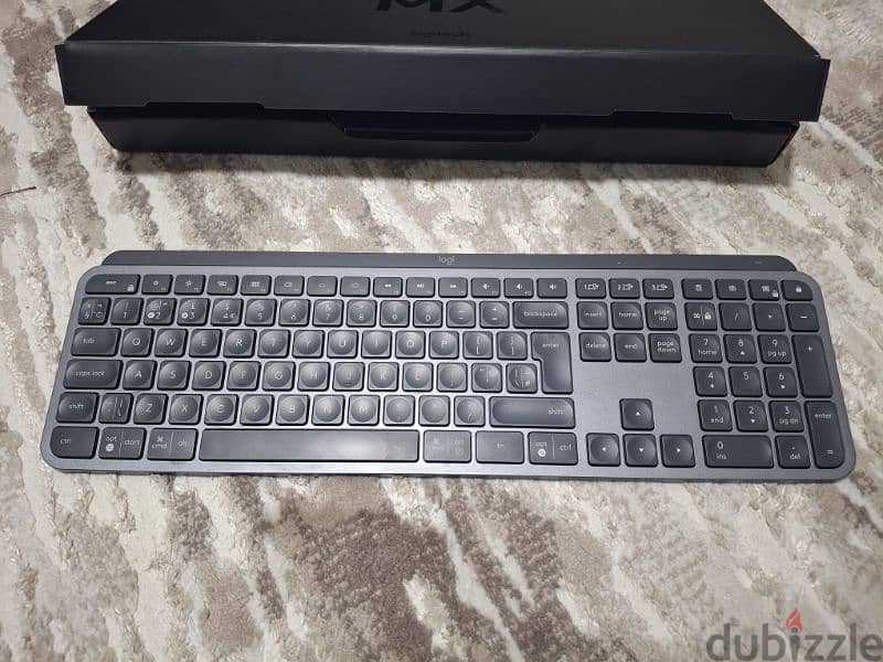 Original Logitech MX Keys Graphite Keyboard 4