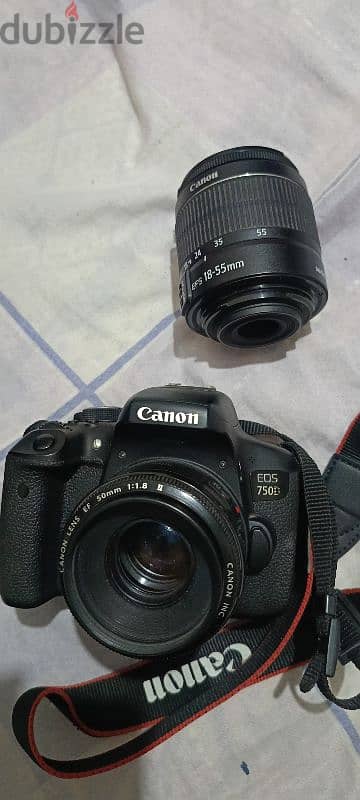 كاميرا كانون 750d 2