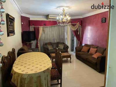 شقة مفروشة للإيجار كورنيش المعادي طره فيو النيل جانبي