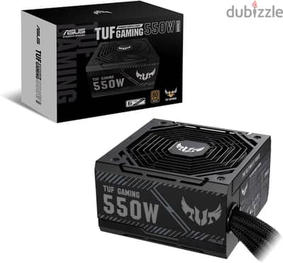 مزود طاقة ASUS TUF Gaming 550W Bronze 80 Plus أسود