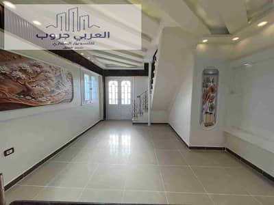 دوبلكس(4نوم )في شاطئ النخيل بجوار البحر تشطيب التـــــــــــرا لوكس