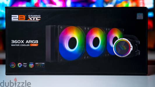 2B 360X ARGB Ecstasy Gaming AIO Cooling