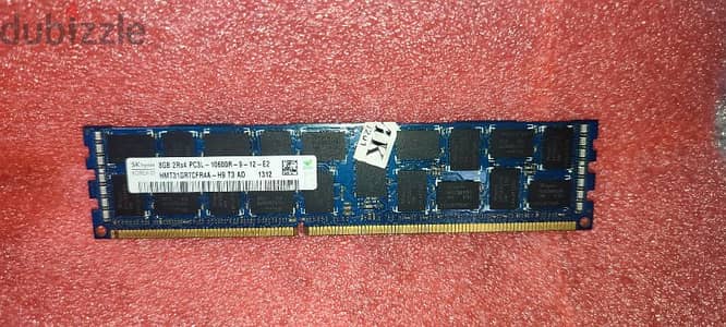 رام سيرفر 8 جيجا DDR3L ECC – SK Hynix