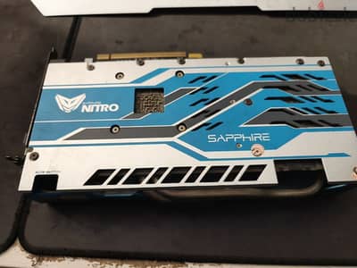 Sapphire Nitro+ RX 590 GME 8G - النسخة الزرقاء المميزة (حالة ممتازة)