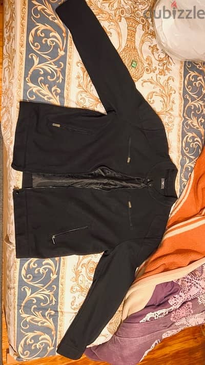 Max cafe racer jacket - black - 2XL /  جاكت سيتى ماكس اسود